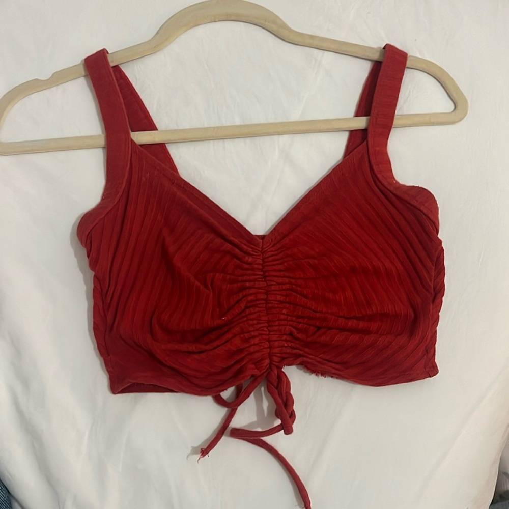 red tank top from urban outfitters